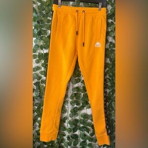 Kappa Bright Yellow Joggers